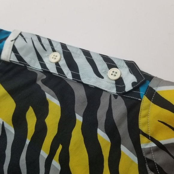 1990s Escada Cotton Zebra Top - Picture 7 of 12